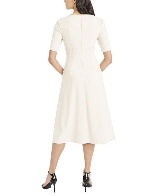 Maggy London Natural Midi Dress