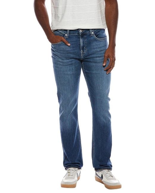 7 For All Mankind Blue The Straight Toledo Jean for men