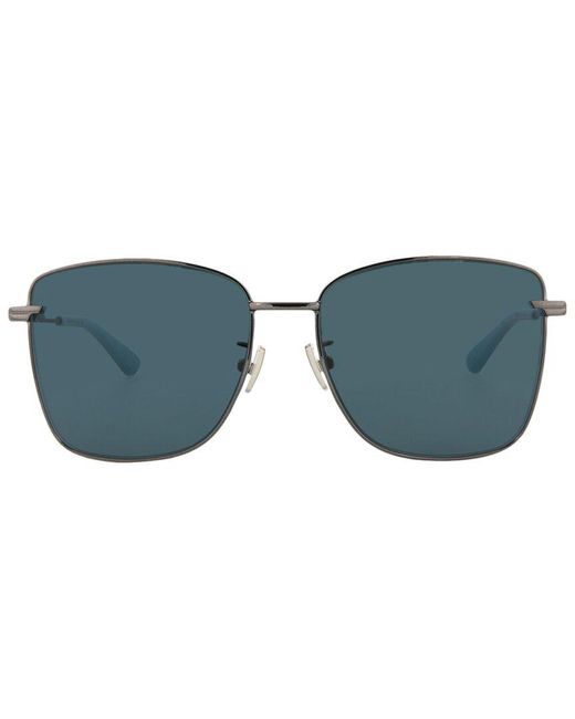 Bottega Veneta Blue Bv1237s 57mm Sunglasses