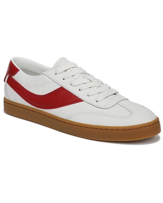 Vince White Korrin Leather Sneaker