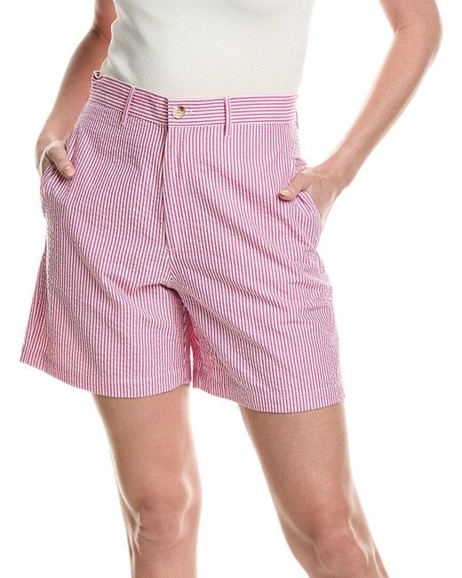 tyler boe Pink Bev Bermuda Short