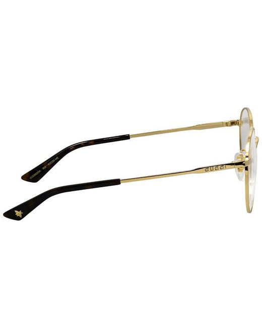 Gucci Metallic 53Mm Eyeglasses