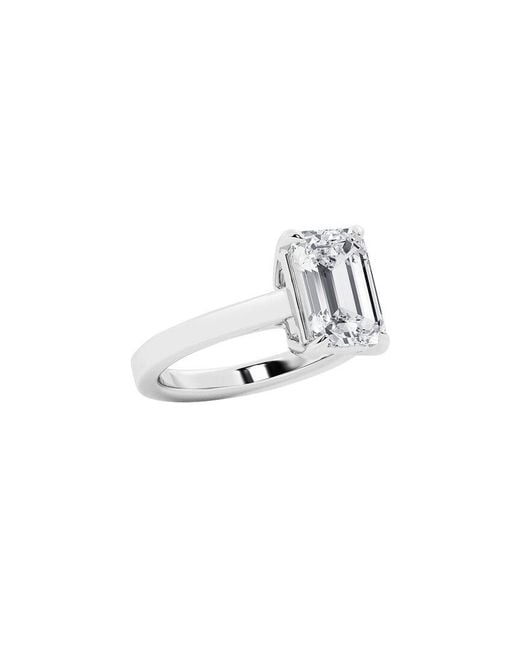 Lab Grown Diamonds White 14K 7.00 Ct. Tw. Lab-Grown Diamond Solitaire Engagement Ring