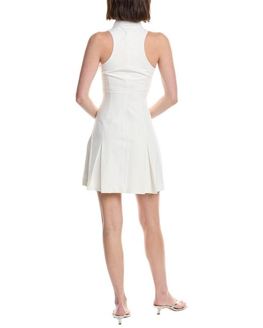 Cinq À Sept White Casette Mini Dress