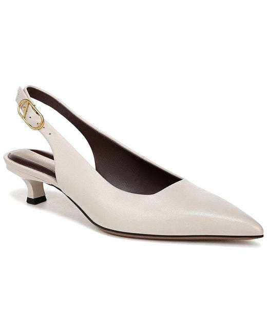 Franco Sarto White Marlow Slingback