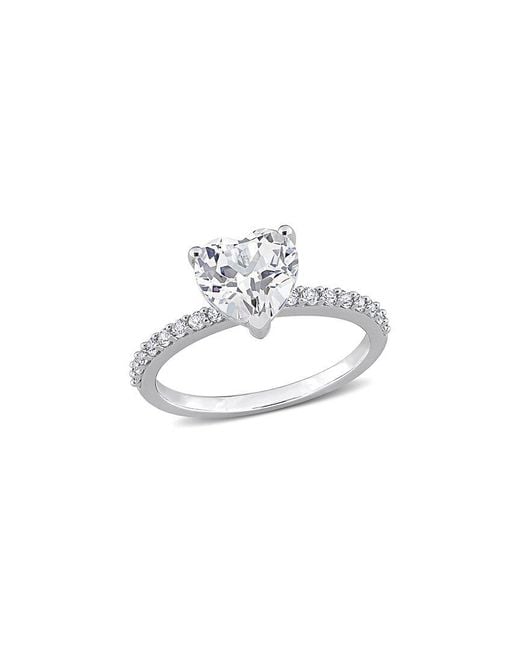 Rina Limor 10k 2.58 Ct. Tw. White Sapphire Ring