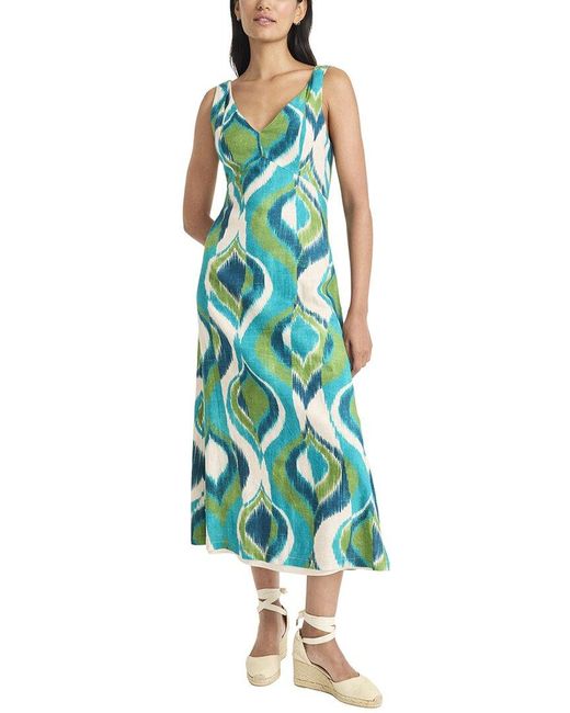 Maggy London Blue Midi Dress
