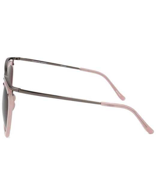 Linda Farrow White Dvn50L 51Mm Sunglasses