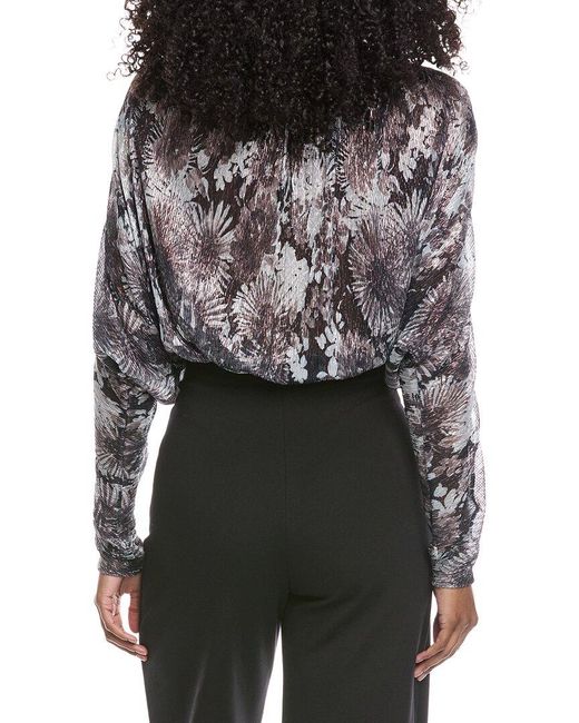 Ramy Brook Black Margot Bodysuit