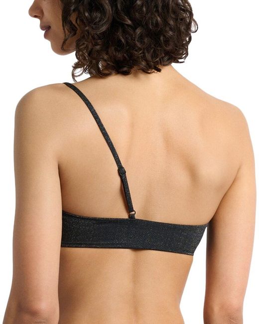 Onia Black Alaia Bikini Top