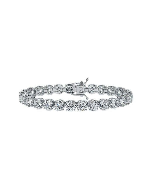 Lab Grown Diamonds White 14K 28.50 Ct. Tw. Lab-Grown Diamond Tennis Bracelet