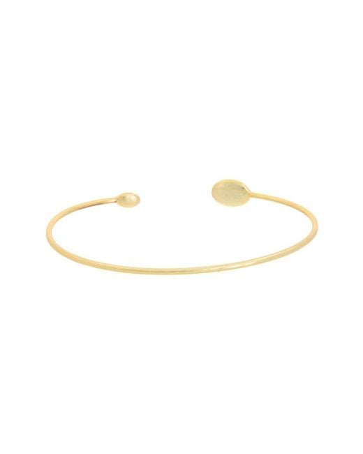 Argento Vivo White Cuff Bracelet