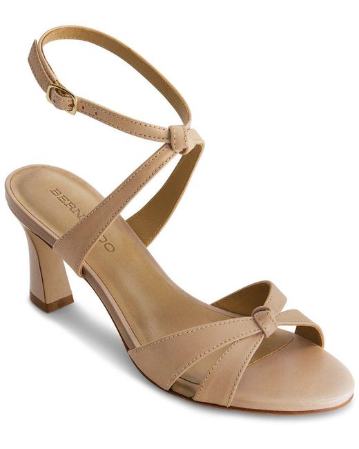 Bernardo Metallic Neera Leather Sandal