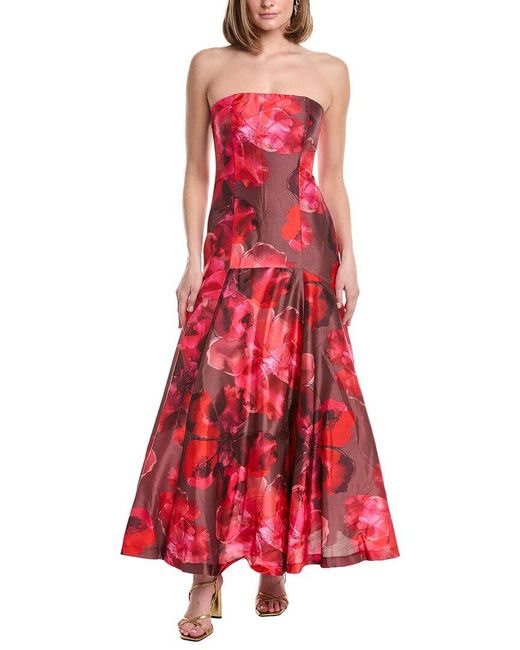 Hutch Red Maria Gown