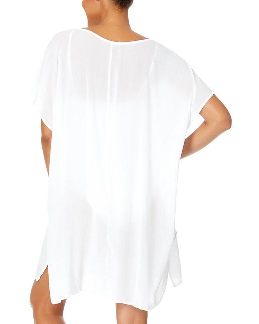 Anne Cole White Easy Tunic