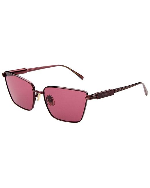 Ferragamo Red 59Mm Sunglasses