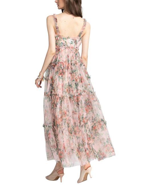 LIONELLO SALVI Pink Midi Dress
