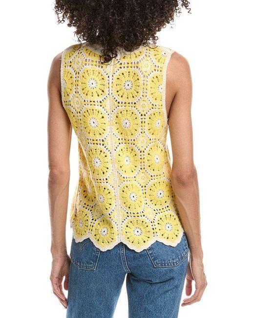 ANNA KAY Blue Lace Blouse