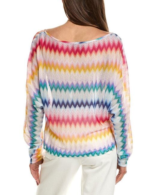 Missoni Gray Blusa Top