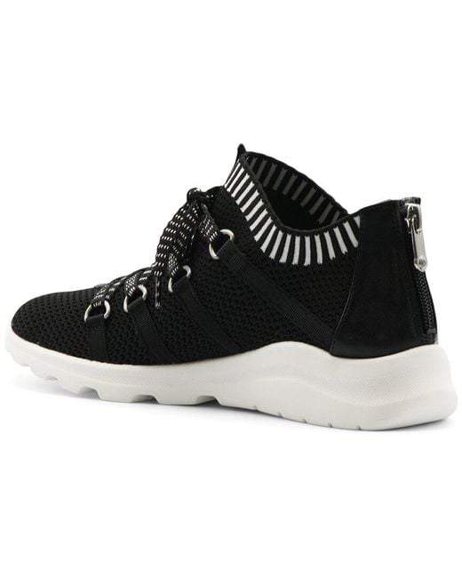 Adrienne Vittadini Black Tallie Sneaker