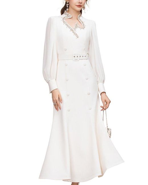 Lanelle White Maxi Dress