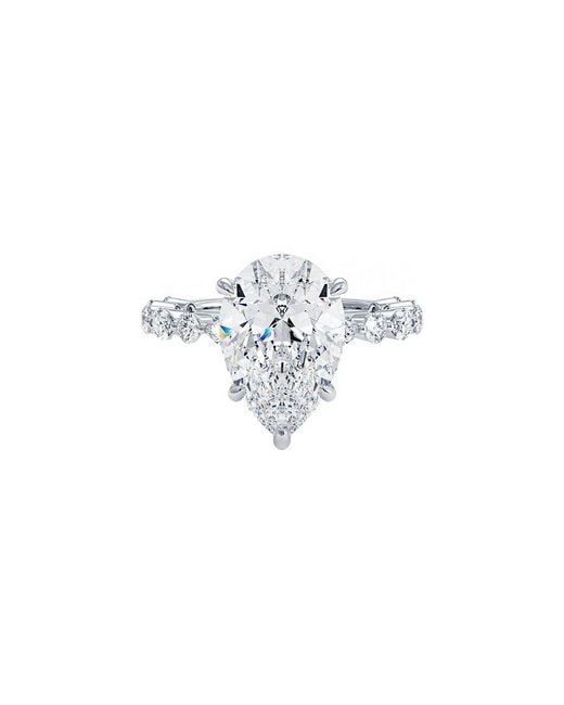 Lab Grown Diamonds White 14K 3.00 Ct. Tw. Lab-Grown Diamond Ring