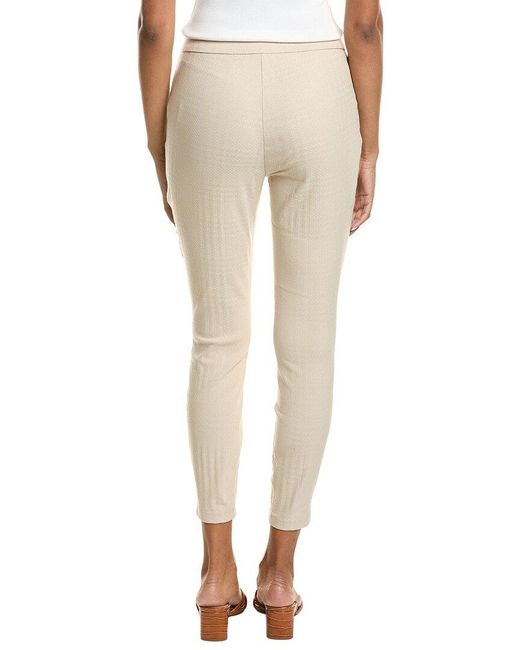 Nanette Lepore Natural Linen-Blend Pant