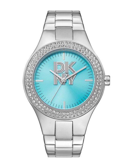 DKNY Blue Parsons Glitz Watch