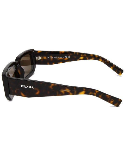 Prada Brown Pr06ys 53mm Sunglasses for men