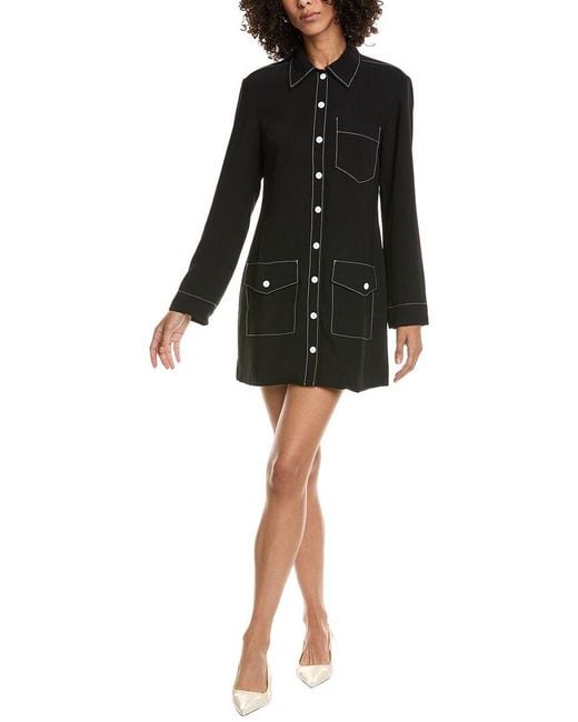 Amanda Uprichard Black Gemma Dress