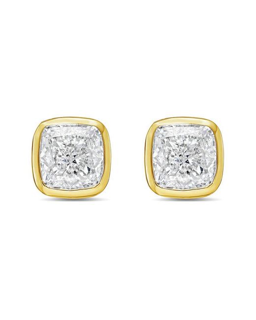 Diana M White Diana M. 14K 1.50 Ct. Tw. Lab-Grown Diamond Stud Earrings