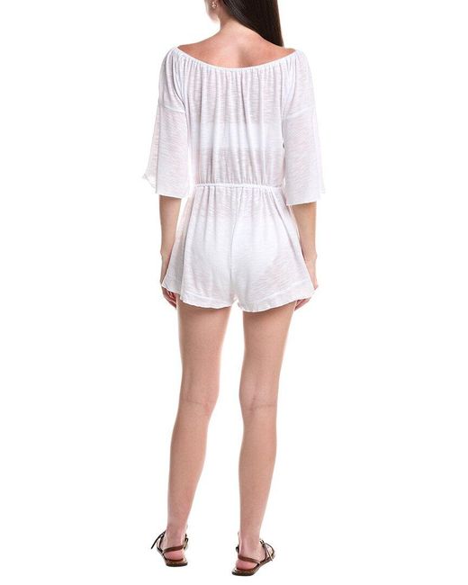 Becca White Breezy Basics Romper