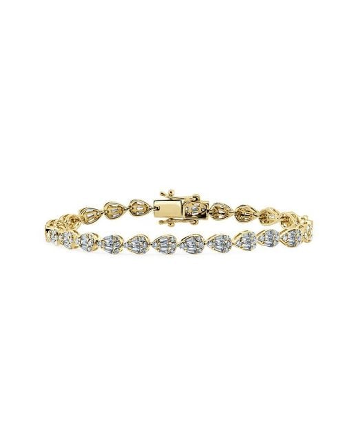 Sabrina Designs Multicolor 14k 4.86 Ct. Tw. Diamond Bracelet