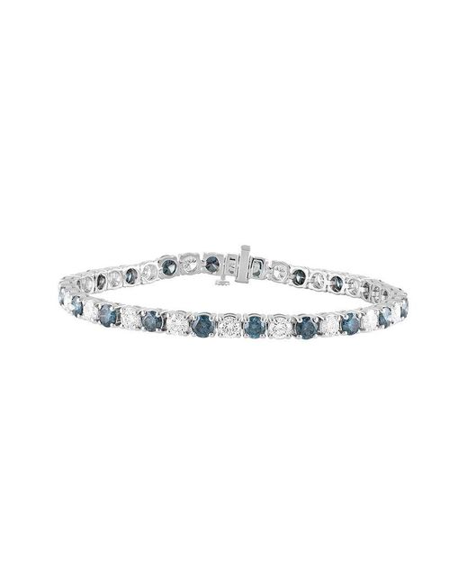 Lab Grown Diamonds White 14K 10.25 Ct. Tw. Lab-Grown Diamond Fashion Bracelet