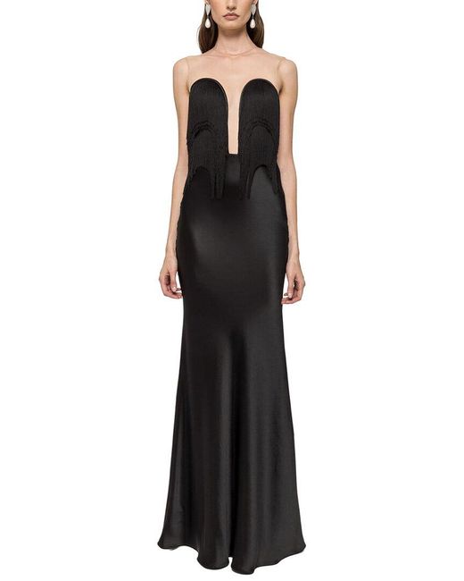 Adele Berto Black Maxi Dress