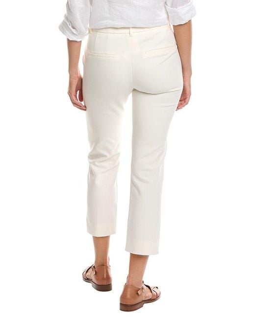 Marella White Miele Long Trouser