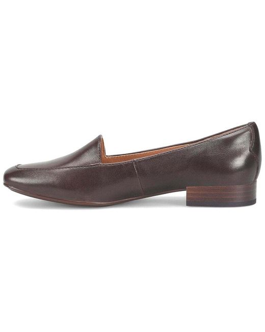 Söfft Gray Eldyn Leather Loafer