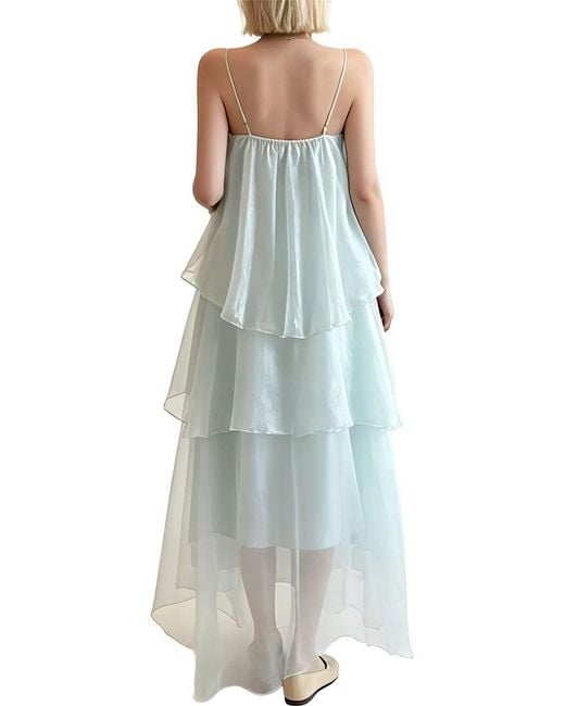 Linda Charm Green Maxi Dress