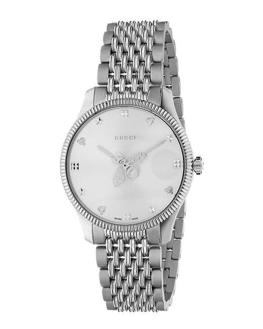 Gucci Gray G-Timeless Watch
