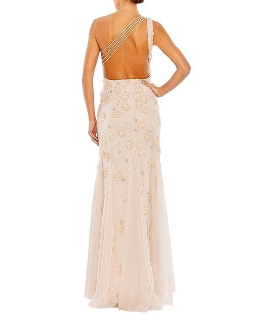 Mac Duggal White Gown