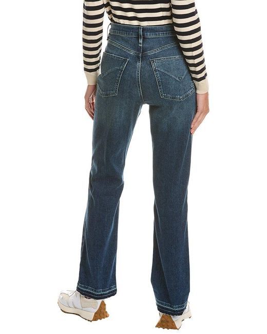 Hudson Blue Jade High-Rise Seascape Loose Fit Straight Leg Jean