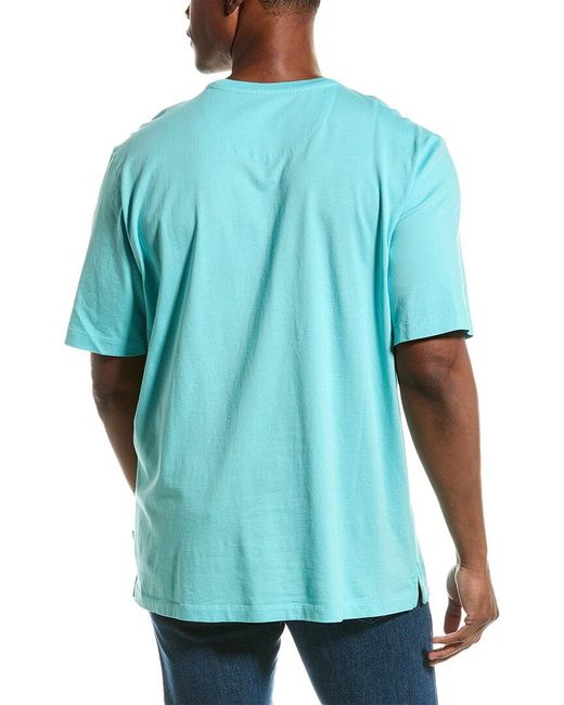 Tommy Bahama Blue New Bali Skyline T-shirt for men