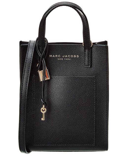 Marc Jacobs Black Micro Leather Tote
