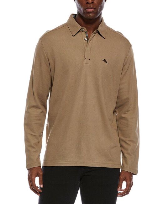 Tommy Bahama Natural Vintage Vines Five O' Clock Polo Shirt for men
