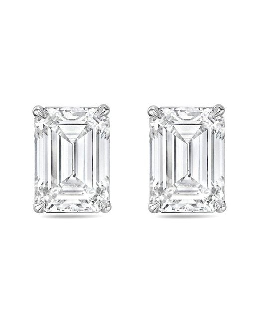 Diana M Metallic Diana M. 14K 6.00 Ct. Tw. Lab-Grown Diamond Earrings