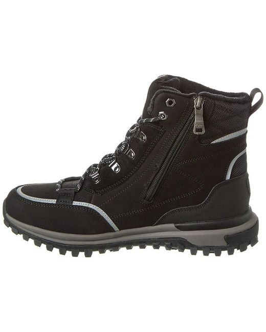 Pajar Black Flightstorm Leather Boot for men
