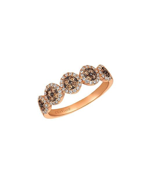 Le Vian White Le Vian 14k Rose Gold 0.46 Ct. Tw. Diamond Ring