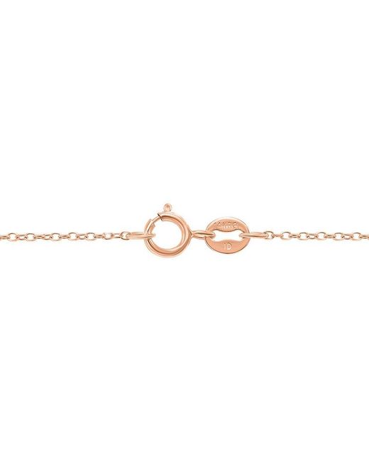True Diamond Blue 14k Rose Gold 1.45 Ct. Tw. Diamond Necklace