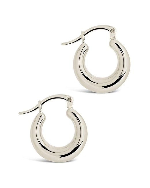 Sterling Forever Multicolor Stainless Steel Graduated Tube Hoops