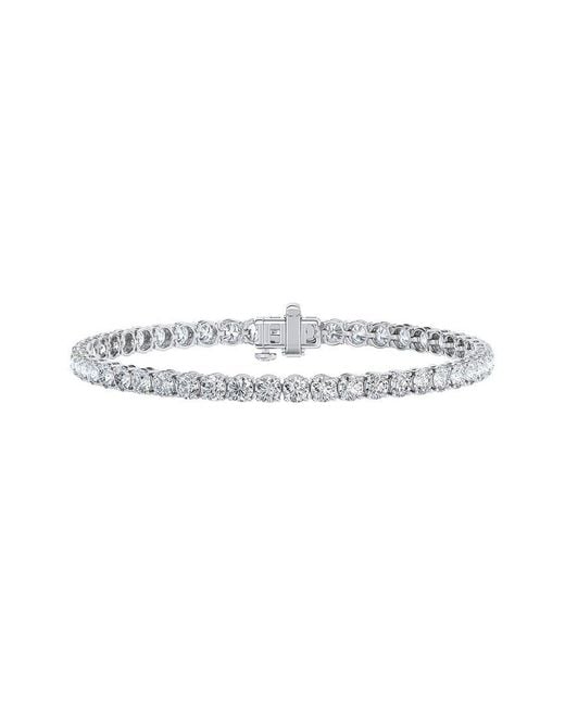 Lab Grown Diamonds White 14K 8.00 Ct. Tw. Lab-Grown Diamond Tennis Bracelet